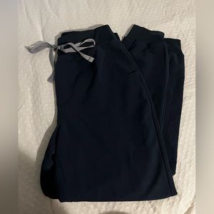 FIGS. Small petite. Zamora jogger. Dark Harbor.